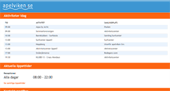 Desktop Screenshot of mobil.apelviken.se