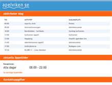 Tablet Screenshot of mobil.apelviken.se
